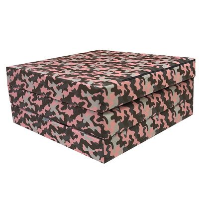 Materac Turystyczny Rozkładany  Moro Pink  XM 195x60x9cm