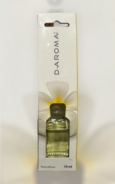 Dyfuzor zapachowy D-aroma Reed Diffuzer 75ml White Jasmine – Oddech Natury w Twoim Domu