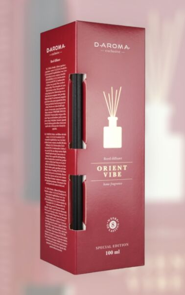 Dyfuzor Zapachowy D-aroma exclusive 100 ml Orient Vibe – Esencja Orientalnego Wdzięku w Twoim Domu