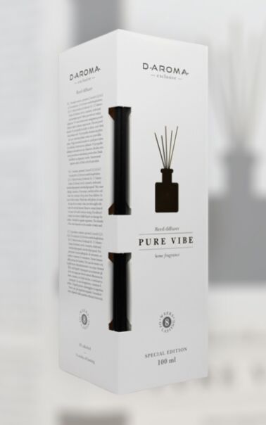 Dyfuzor Zapachowy D-aroma exclusive 100 ml Pure Vibe – Esencja Świeżości w Twoim Domu
